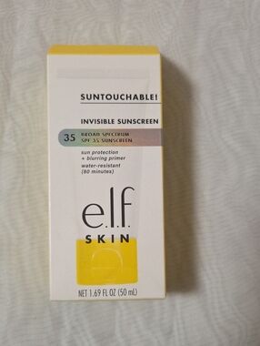 Skin Invisible Sunscreen SPF 35 – Yellow